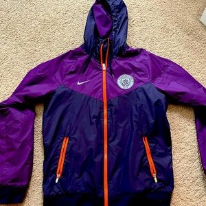 Manchester City Nike Windbreaker (BOUGHT IN MANCHESTER STADIUM)
